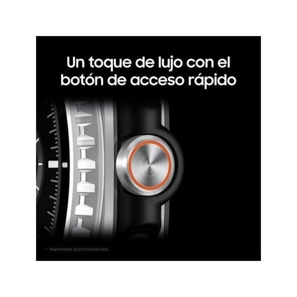 Samsung Galaxy Watch8 Classic Bluetooth 46mm Smartwatch med Galaxy AI Svart