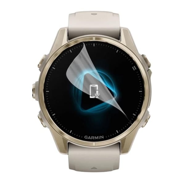 Skydd för Garmin Fenix 8 - 43mm [Pack 6] Ultra Tunn Plastfilm Skydd Phonillico®