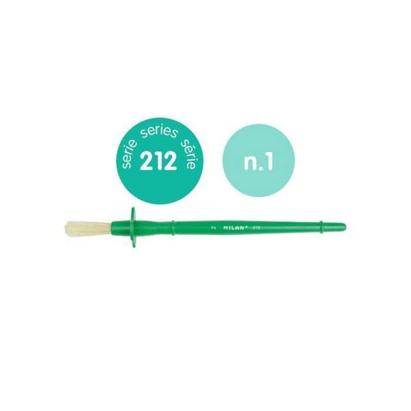 Pensel - MILAN - Serie 212 - Svinsvans - Diameter 6,3 mm - Längd 173 mm
