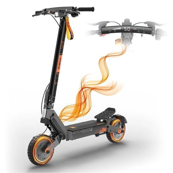 KuKirin G2 Ultra elektrisk scooter - To motorer på 800 W - Batteri 48 V 18 Ah - Dæk 10 tommer