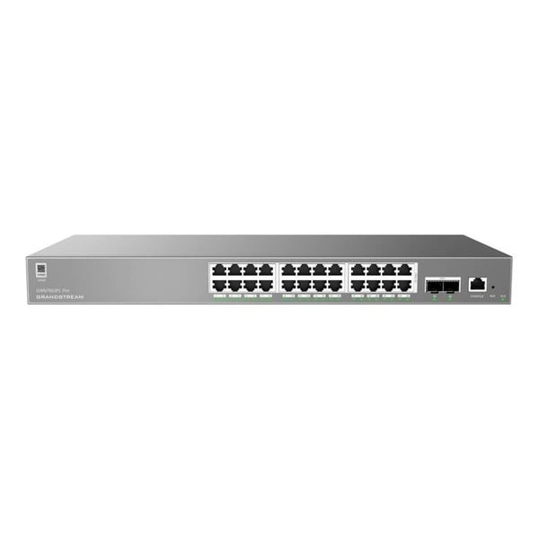 Switch Grandstream GWN7803PL Pro 24 portar Gigabit PoE+, 2 portar 10G SFP+