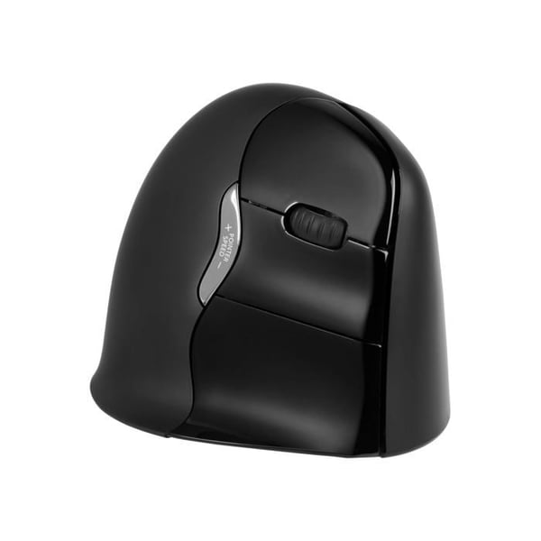 Vertikal Ergonomisk Mus - BakkerElkhuizen - Evoluent4 - Bluetooth - MacOS - Svart