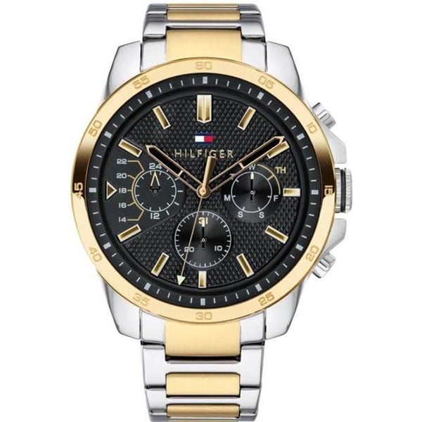 Tommy Hilfiger-Multi Dial Quartz urverksklocka för män i rostfritt stål 1791559