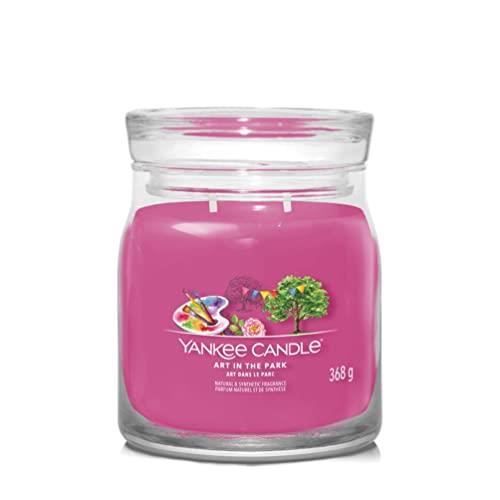 Doftljus - YANKEE CANDLE - KONST I PARKEN - Mellanstorlek - Ros - Särskild design