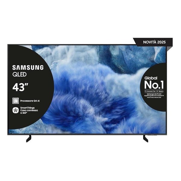 TV QLED 43" SAMSUNG QE43Q8FAAUXXH SMART TV EUROPA SVART