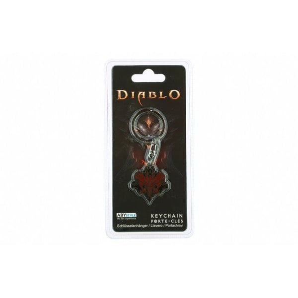 Nyckelring - ABYSTYLE - Diablo - Metall - Diabolisk design - 100% officiell