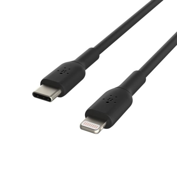 BELKIN - kabel - PVC C-LTG 1M, BLK - PVC C-LTG 1M,