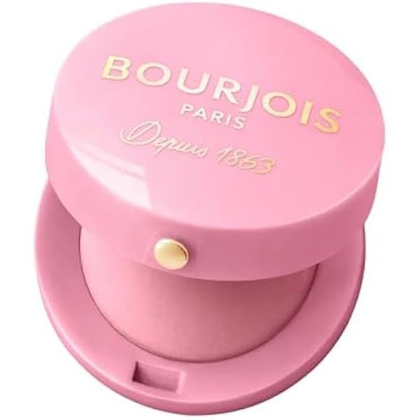 Blush - BOURJOIS - Little Round Pot - 17 Rose Tendresse - Långvariga pigment - Enkel applicering
