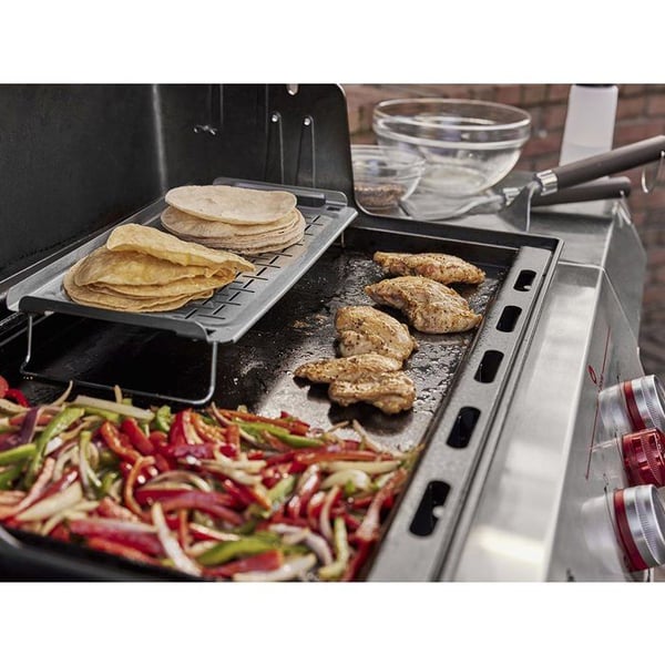 Inbyggd plancha för Weber Genesis 300 grill