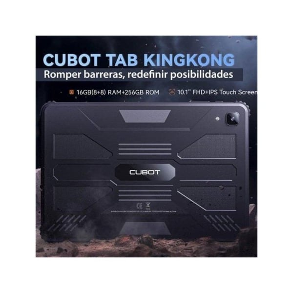 Tablet - CUBOT - KING KONG - 10,1" - Android 13 - 16 Go RAM - 256 Go Lagring