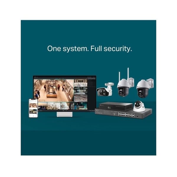IP-kamera - TP-LINK - VIGI C540 - 4mm - Hvid - Indendørs