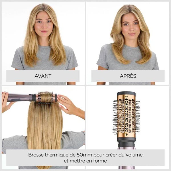 Blåsborste - BaByliss - AS136E Air Style 1000 - För torkning, formning och curling