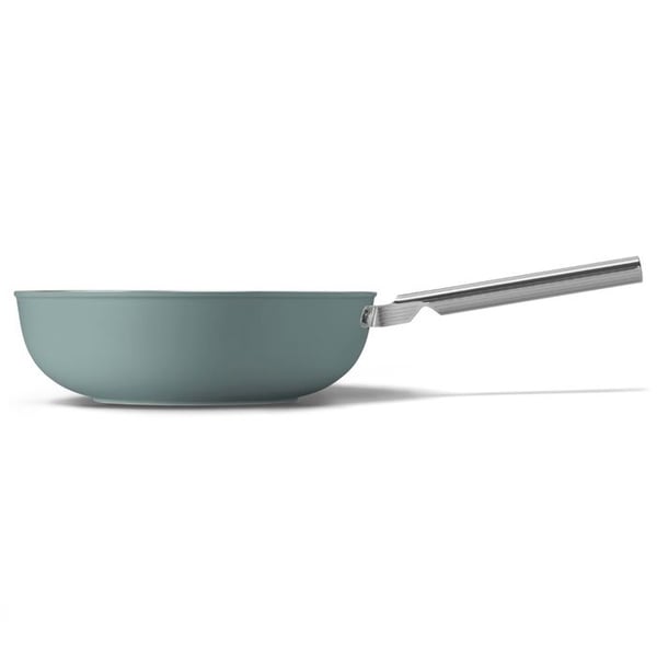Smeg Wokpanna 30cm matt smaragdgrön - WOF3002EGM