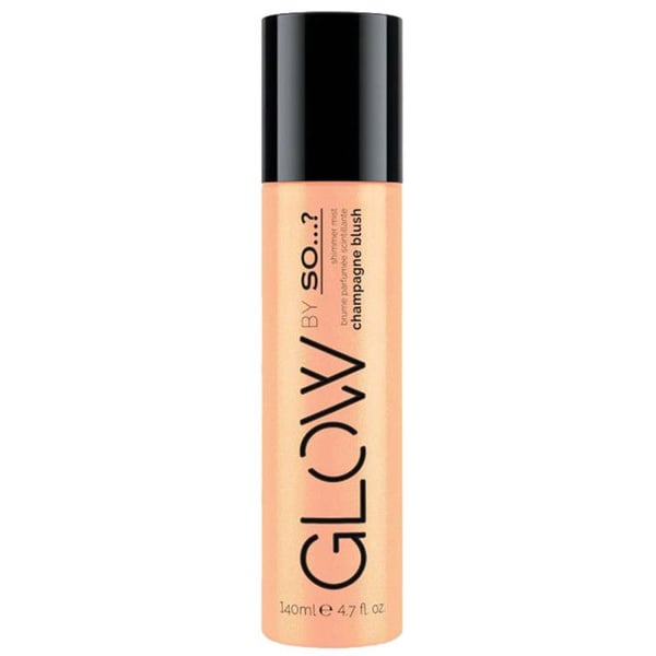 Glow By So - Glittrande Doftspray - Champagne Blush -