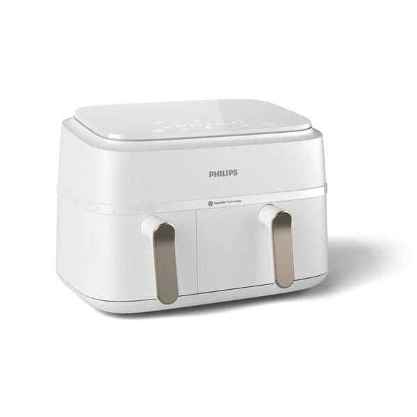 Philips Serie 3000 Luftfritös med dubbel korg vit (NA353/10)