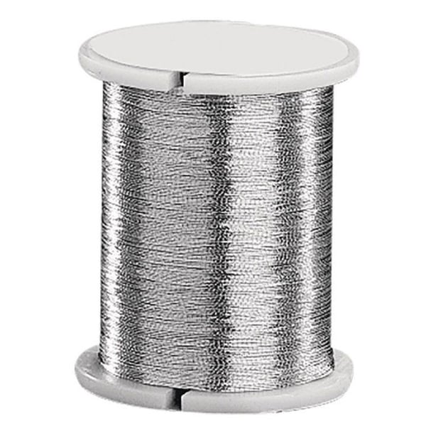 Silvertråd, 0,2 mm, rulle 50 m