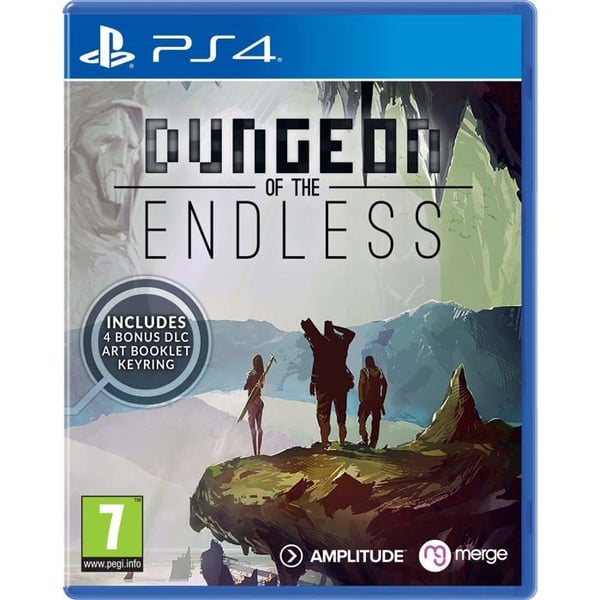 Videospelsaction - Merge Games - Dungeon of the Endless - PlayStation 4 - Strategi och överlevnad - Hjälteteam