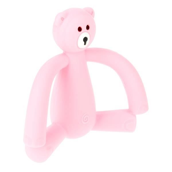 Baby Bear Teething Toy Without Bisphenol VP Santé Pink