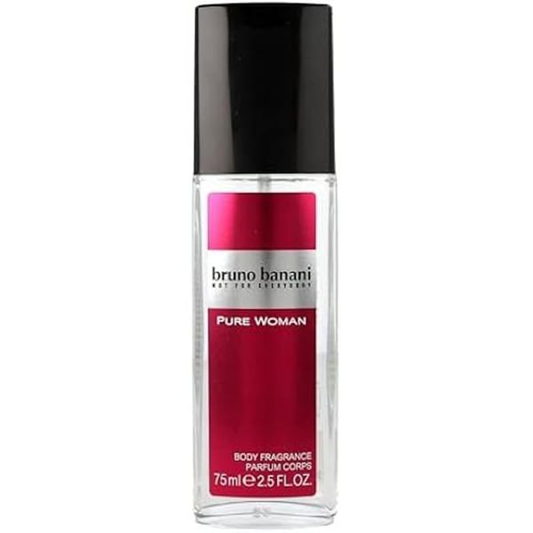 Deodorantspray - BRUNO BANANI - Pure Woman - 75 ml - Utan alkohol - Effektivt skydd