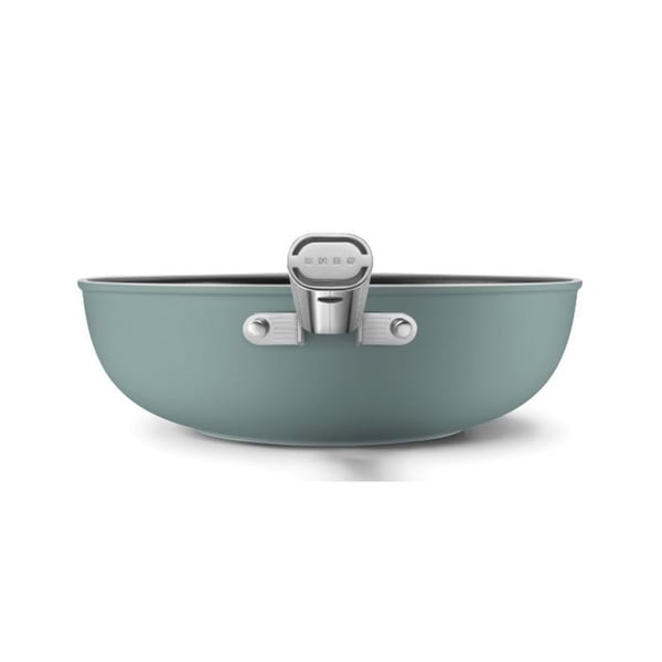 Smeg Wokpanna 30cm matt smaragdgrön - WOF3002EGM