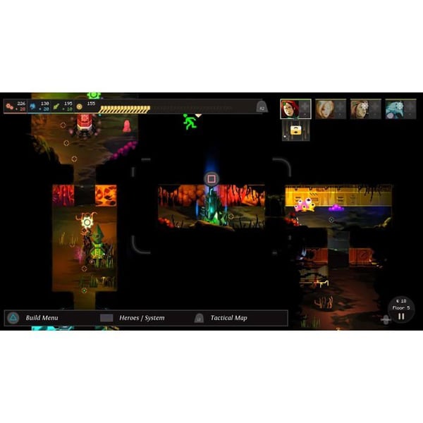 Videospelsaction - Merge Games - Dungeon of the Endless - PlayStation 4 - Strategi och överlevnad - Hjälteteam