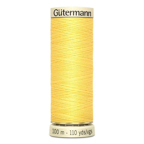 Förpackning med 5 stycken 100m spolar 100% polyester Gutermann Ref 788988 - Att 852