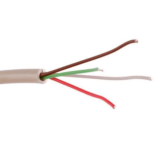 Telefonkabel - K24335 - 4 trådar - 100 m - PVC - Inomhusbruk