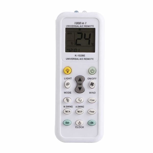 Universal Fjernbetjening - FDIT - K-1028E - LCD Skærm - Indbygget Timer - Infrarød