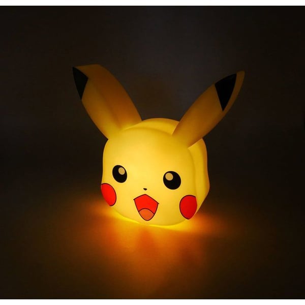 Vägglampa LED - TEKNOFUN - Pikachu Ansikte Vägglampa Pokémon