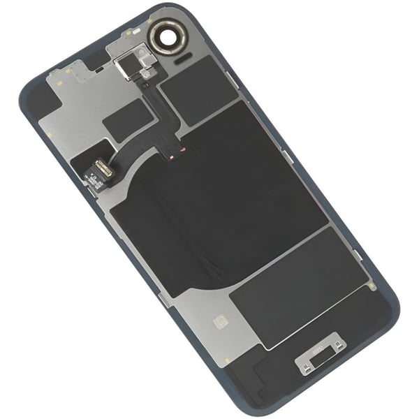 Ersättning baksida för iPhone 16e Svart