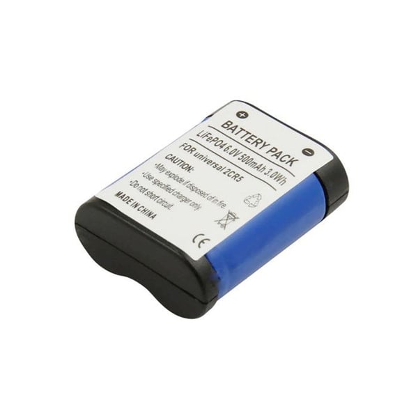 Batteri Kamera 6.0V 500mAh Kompatibel 2CR5 DL245 KL2CR5
