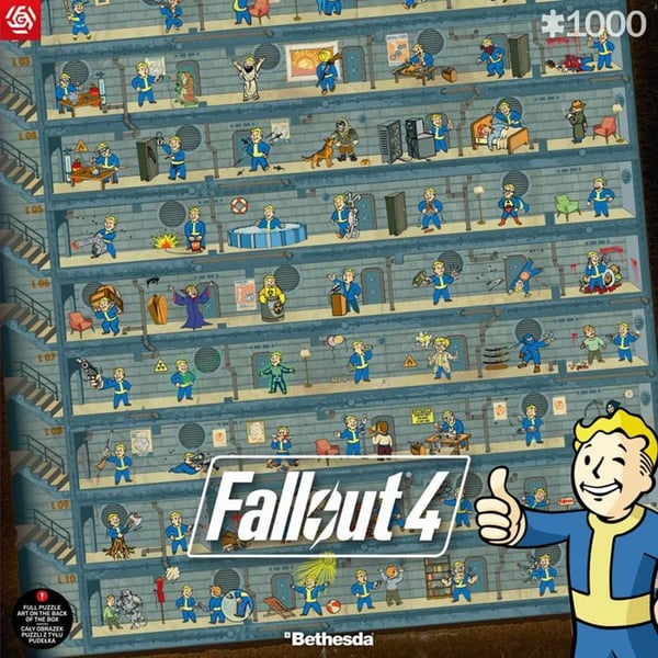 Bra Beute - Fallout 4 - Pussel Förmånsaffisch (1000 bitar)