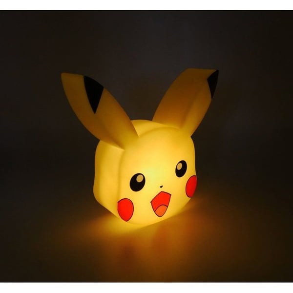 Vägglampa LED - TEKNOFUN - Pikachu Ansikte Vägglampa Pokémon