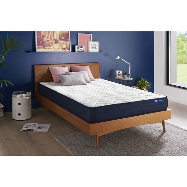 Madrass - ACTISOM - Actiflex LIFE - 130x210 cm - Stoppade fjädrar - Minnesskum