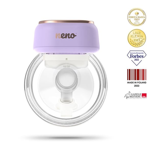 Trådløs elektrisk brystpumpe - NENO - Trefaset - Trådløs - Premium skal - Tragt 24 mm - Reducer 20 mm