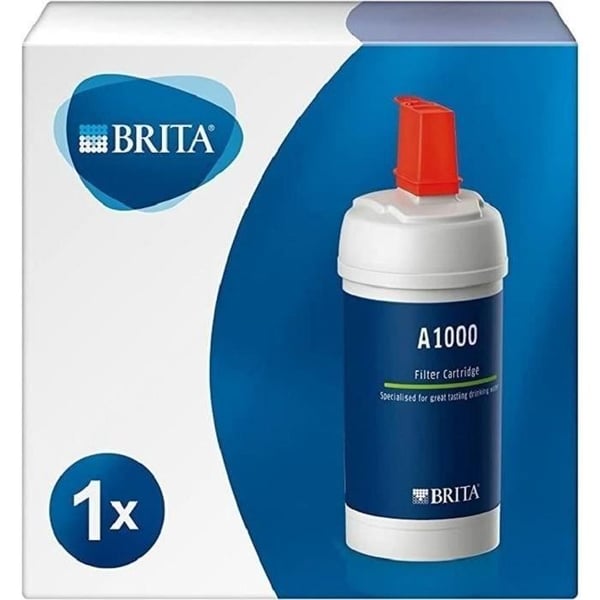 Cartouche BRITA - A1000 - Kranfilteringssystem - Filtrering av kalk, klor, bly och föroreningar