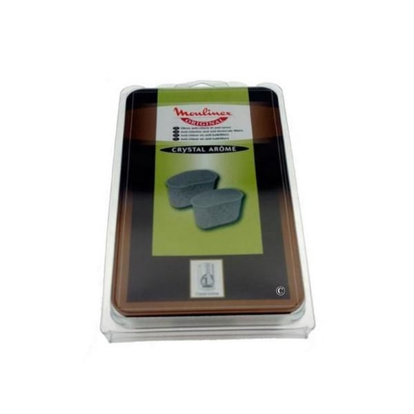 SOS Accessoire 2-pack klorfilter för kaffebryggare, Kaffemaskin AW6401, YX103601 KRUPS, MOULINEX - Kaffebryggare, Kaffemaskin