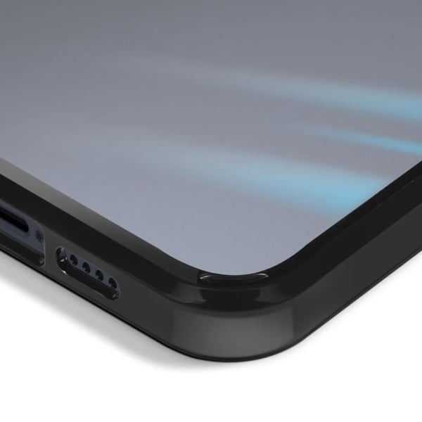 Skydd för iPhone 15 Pro - AVIZAR - Solid Ram - Svart - Stötabsorberande - Flexibel