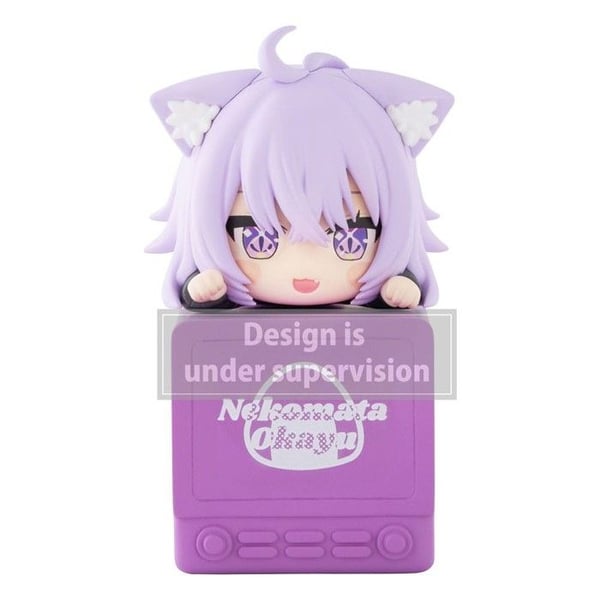 Statuett - FURYU - Hikkake Nekomata Okayu - 10 cm - Lila - Plast - Resin Statuett - FURYU - Hikkake Nekomata Okayu - 10 cm - Lila - Plast - Resin