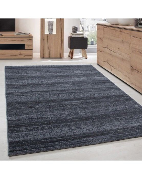 Ayyildiz - Mat för vardagsrum eller modern ungdomsdesign med kort lugg Grå Antracit - (160x230 cm)