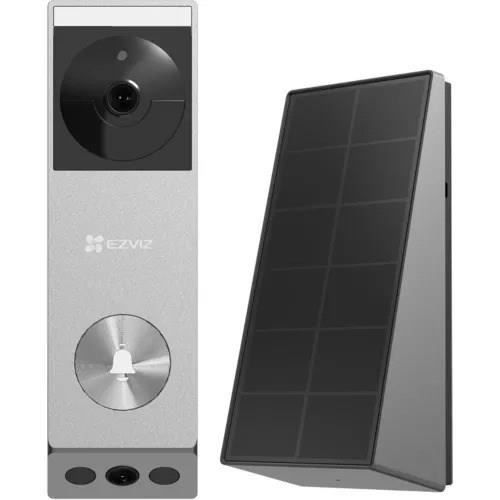 Videodörrklocka - EZVIZ - EP3X PRO - 2K/1080p dubbellinsbatteri - Väderbeständig