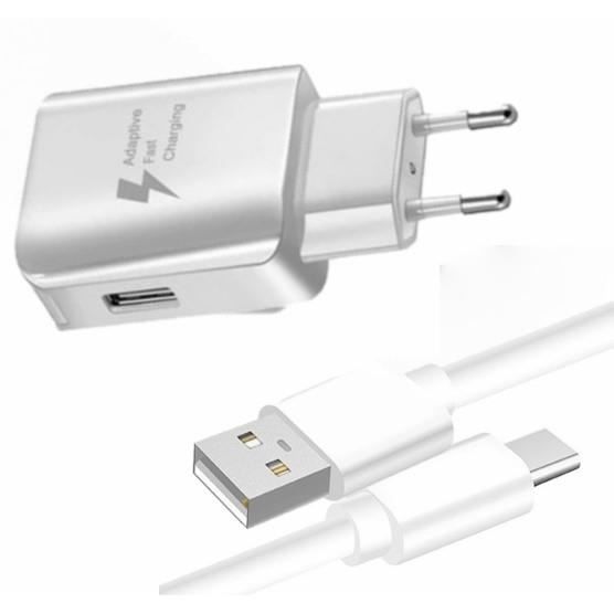 Laddare - Motorola - Edge 20 Pro - Snabbladdare 3A - USB-Type C-kabel - Snabb laddning