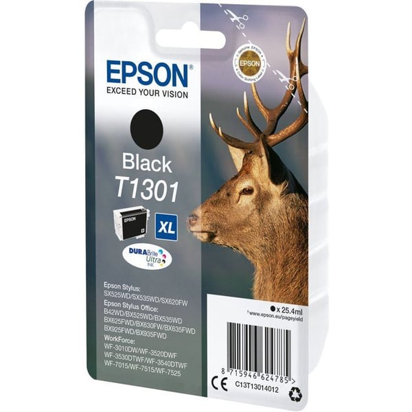 EPSON bläckpatron T1301 Svart - Deer (C13T13014012)
