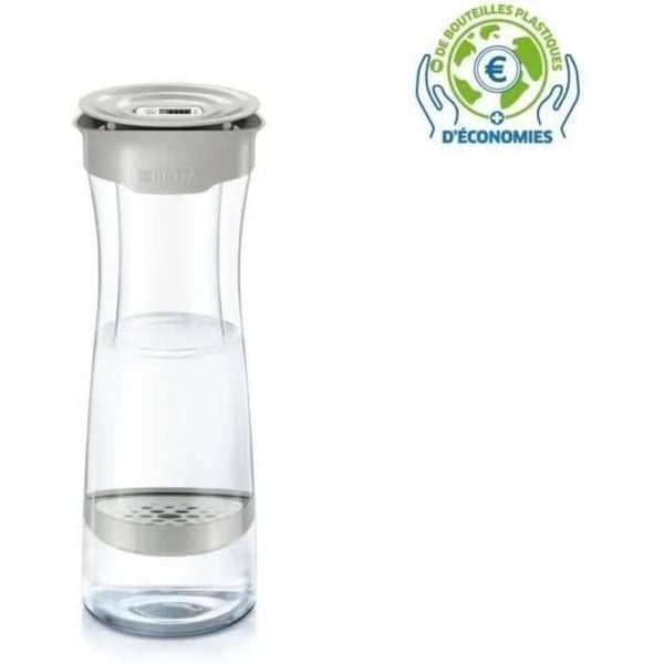 Brita filterflaska och kanna Grafitvit filterflaska - 1 MicroDisc-filter ingår