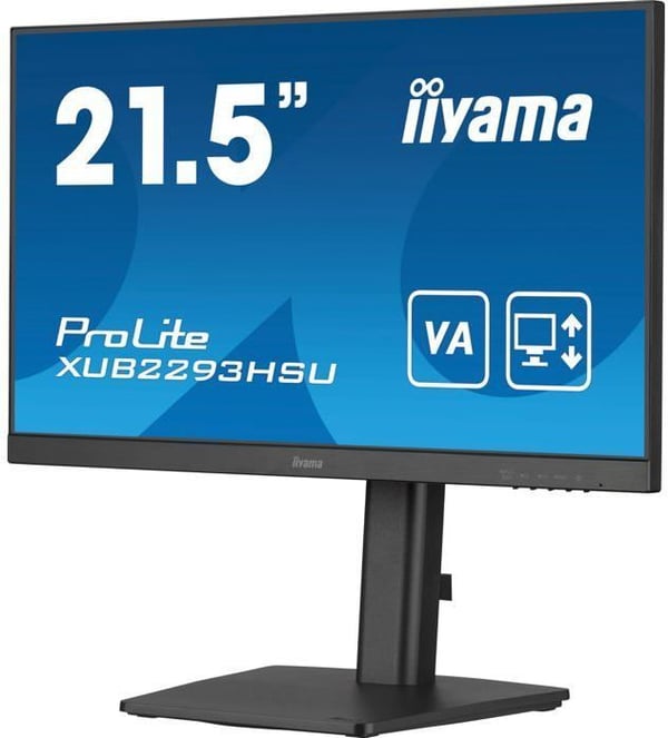PC-skärm - IIYAMA - 21,5" - 100Hz - IPS-panel - 1ms - Höjdjusterbart stativ + Pivot - Prolite XUB2293HSU-B7