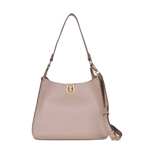 Axelfodral - U.S. POLO ASSN. - Jones Hobo med extra väska - Beige - 100% polyuretan - 32x26,5x10 cm