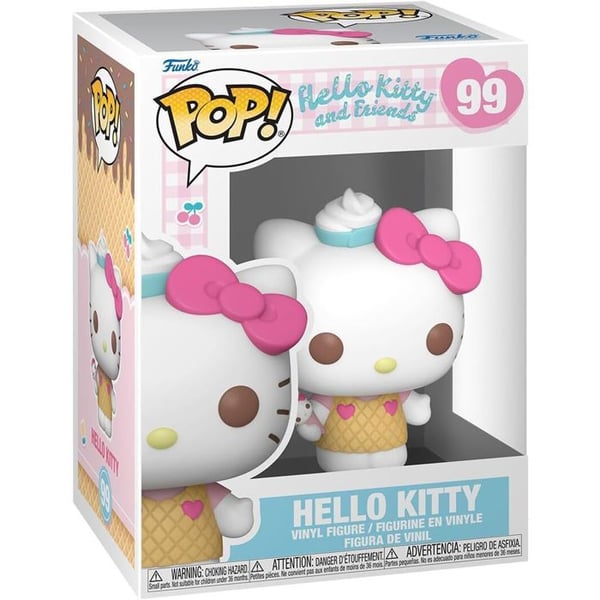 Figur - Funko Pop! - Hello Kitty - Högkvalitativ Vinyl - 9,5 cm - Idealisk Present