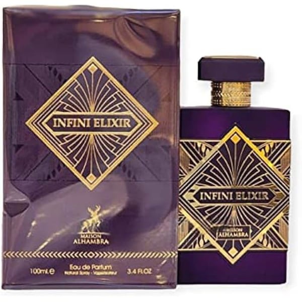 Eau de Parfum - MAISON ALHAMBRA - Infini Elixir - 100 ml - Orientalisk - Amber - Gourmand