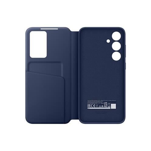 Fodral och etui - Samsung - Galaxy S24 FE - Blå - Dedikerat användargränssnitt - Antimikrobiellt skydd