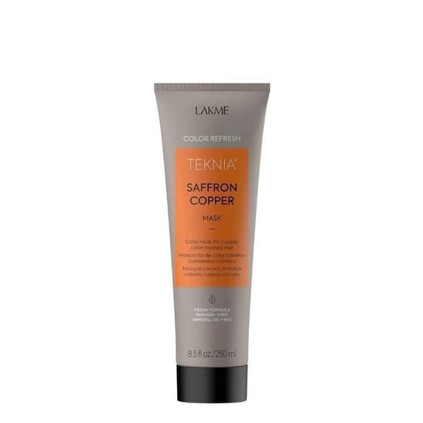 Lakme Teknia Saffron Copper Masque För Färgat Hår Nyans Koppar 250ml Lakme Teknia Saffron Copper Masque För Färgat Hår Nyans Koppar 250ml